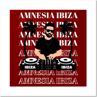 amnesia ibiza Posters and Art